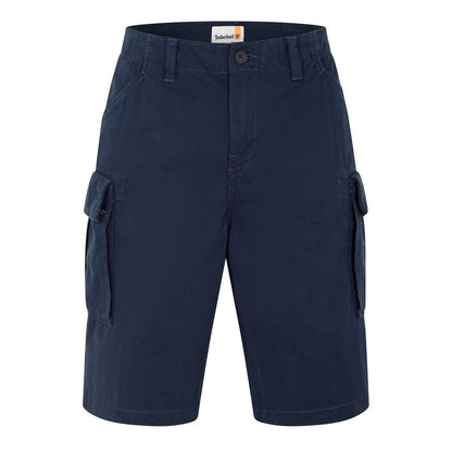 Dark Sapphire - Front - Timberland Mens Regular Cargo Shorts