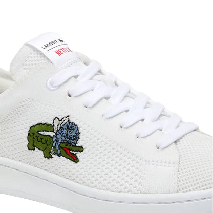Blue - Pack Shot - Lacoste Womens-Ladies Carnaby Trainers