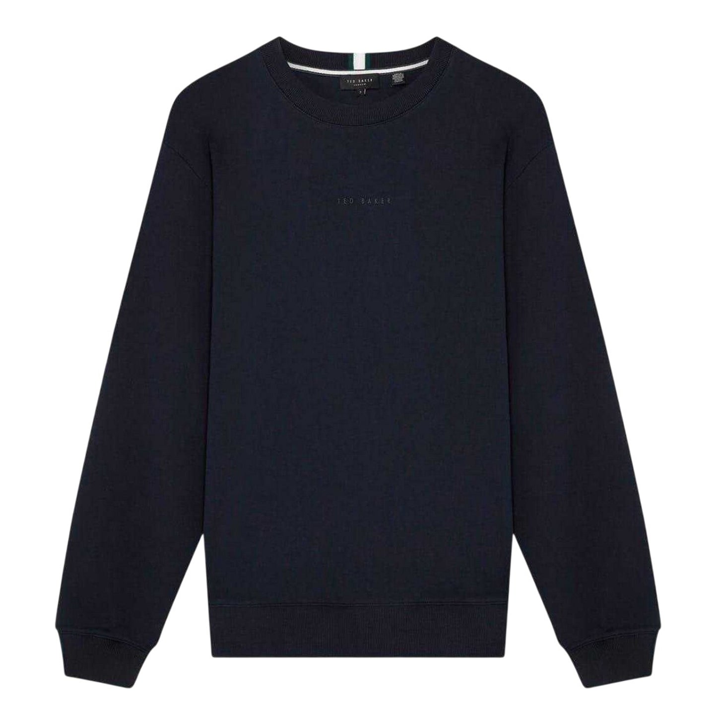 Navy - Front - Ted Baker Mens Crew Neck Sweatshirt