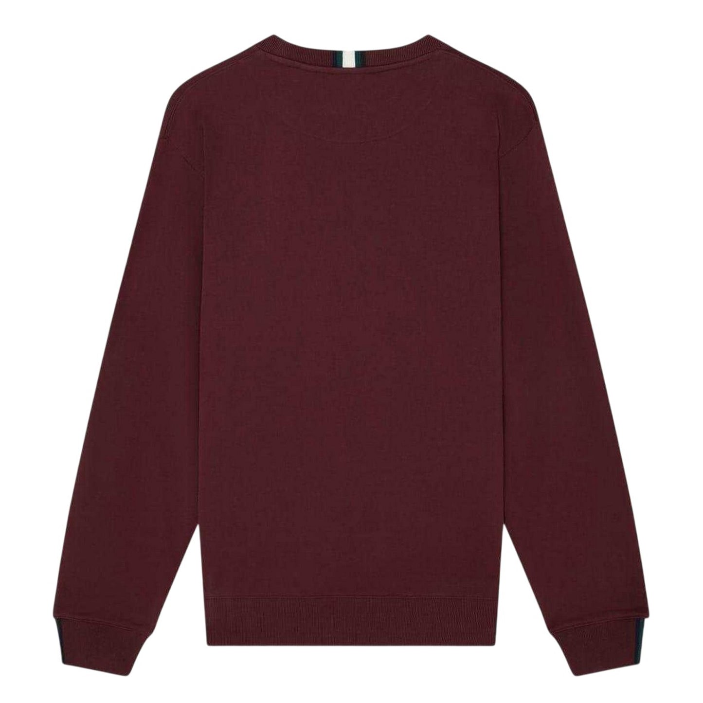 Oxblood - Back - Ted Baker Mens Crew Neck Sweatshirt