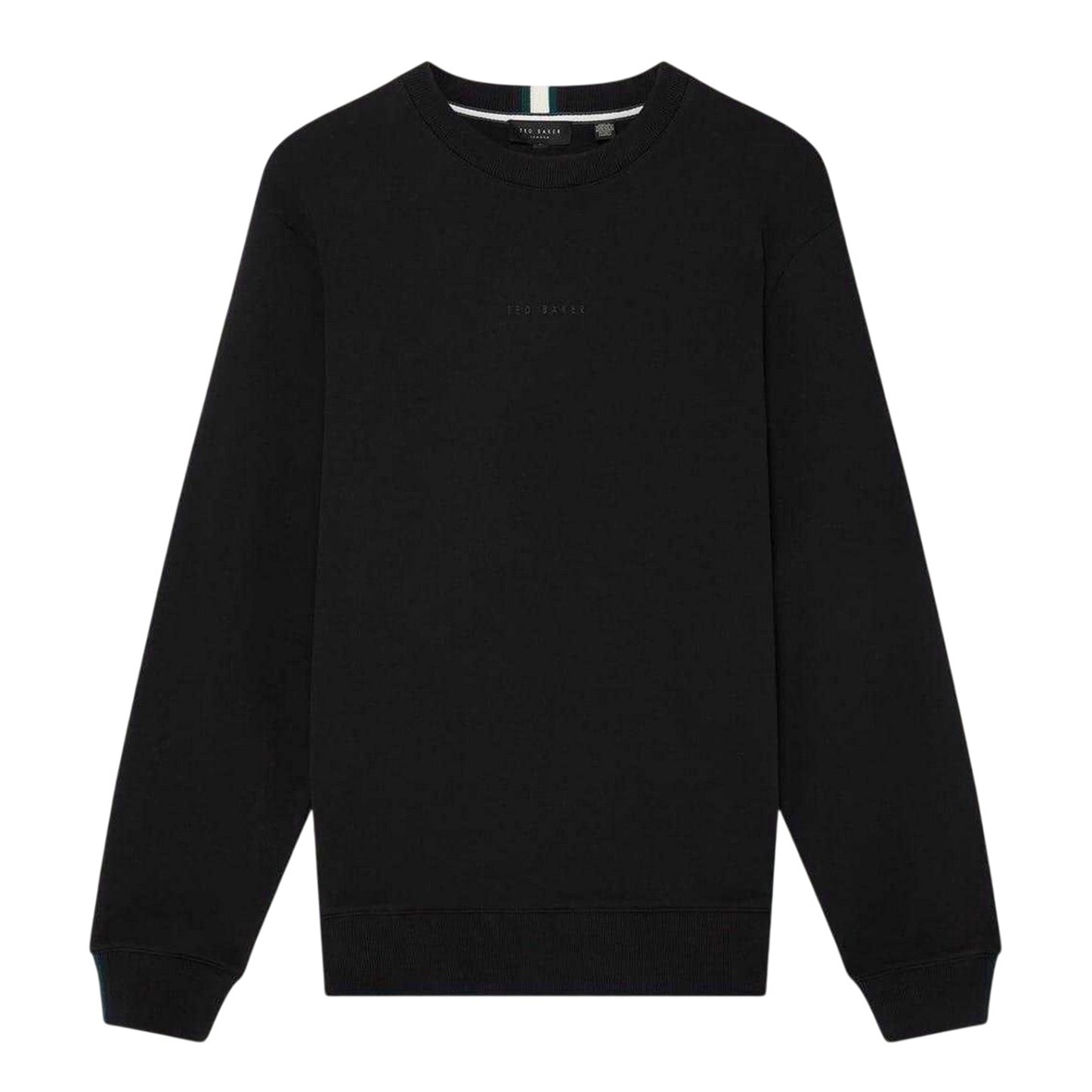Black - Front - Ted Baker Mens Crew Neck Sweatshirt