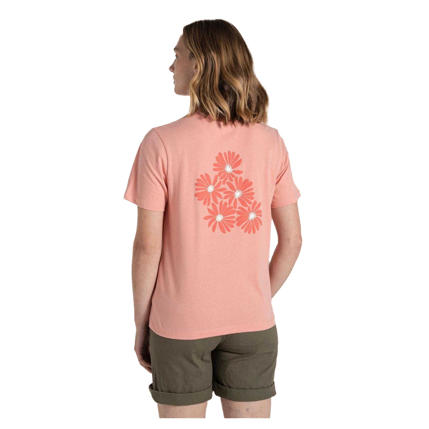 Sunset Haze - Back - Craghoppers Womens-Ladies Malibo Daisy Performance T-Shirt