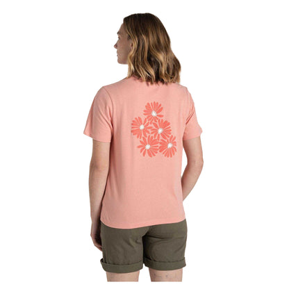 Sunset Haze - Back - Craghoppers Womens-Ladies Malibo Daisy Performance T-Shirt