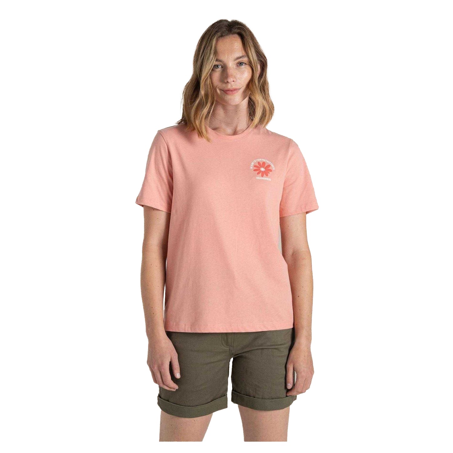 Sunset Haze - Front - Craghoppers Womens-Ladies Malibo Daisy Performance T-Shirt
