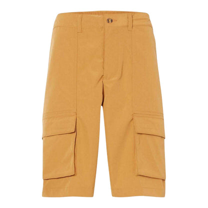 Wheat - Front - Timberland Mens Water Repellent Leather Badge Relaxed Fit Cargo Shorts