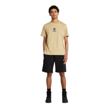 Black - Lifestyle - Timberland Mens Woven Cargo Shorts