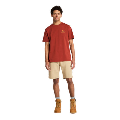 Lemon-Pepper - Lifestyle - Timberland Mens Woven Cargo Shorts