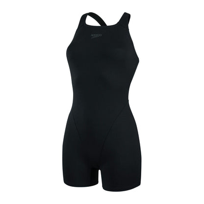 Black - Front - Speedo Womens-Ladies Eco Endurance+ Legsuit