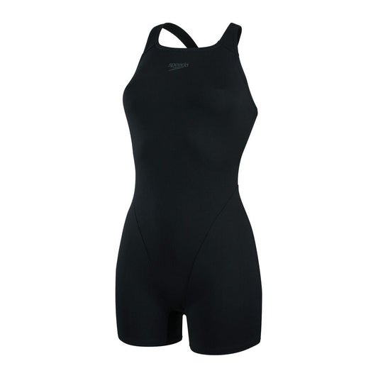 Black - Front - Speedo Womens-Ladies Eco Endurance+ Legsuit