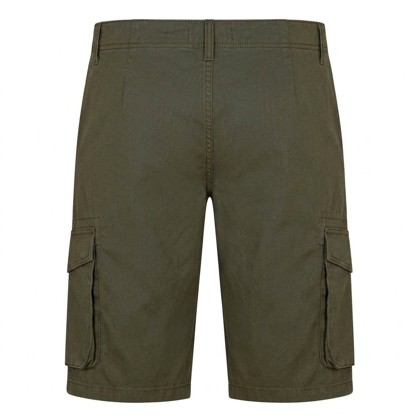 Leaf Green - Back - Timberland Mens Twill Casual Cargo Shorts