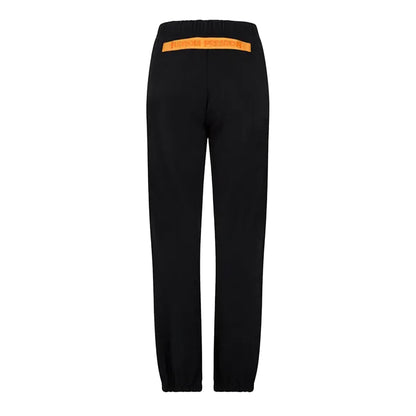 Black-White - Back - Heron Preston Womens-Ladies CTNMB Taped Sweatpants