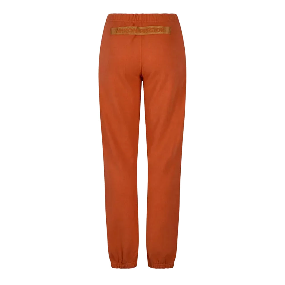 Orange-White - Back - Heron Preston Womens-Ladies CTNMB Taped Sweatpants