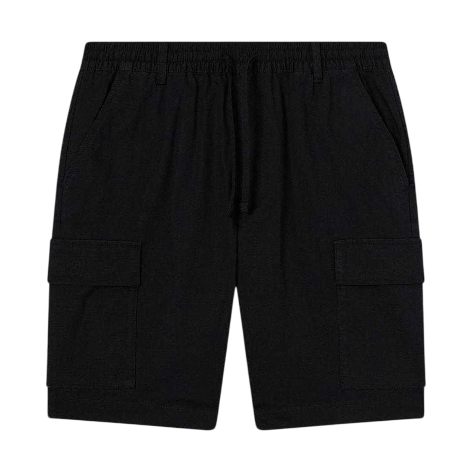 Black - Front - Champion Mens Comfort Cargo Shorts