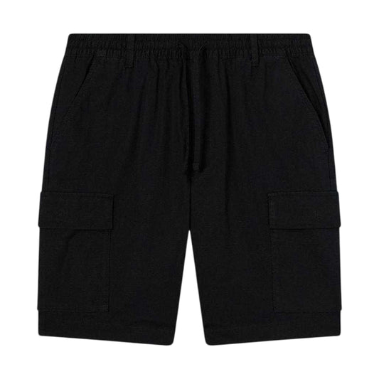 Black - Front - Champion Mens Comfort Cargo Shorts