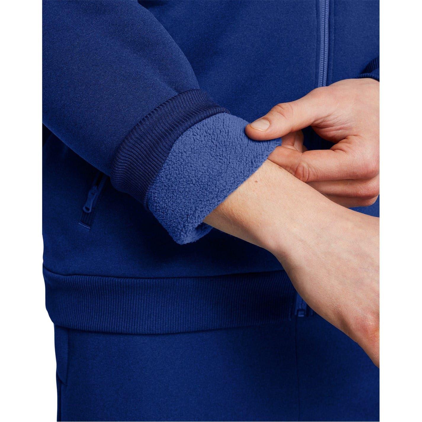 Blue - Pack Shot - Under Armour Mens Full Zip Hoodie