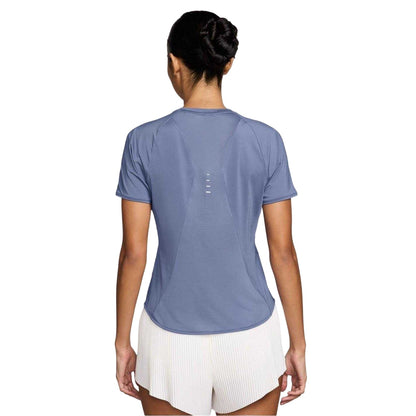 Indigo - Back - Nike Womens-Ladies Swift Dri-FIT Running T-Shirt