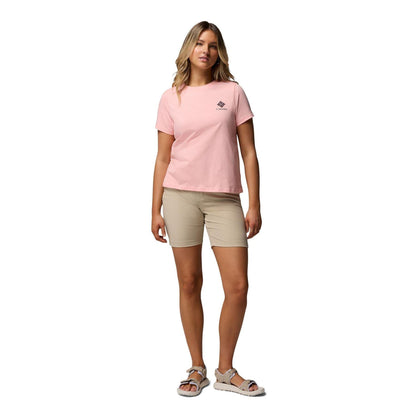 Pink - Lifestyle - Columbia Womens-Ladies Logo Performance T-Shirt