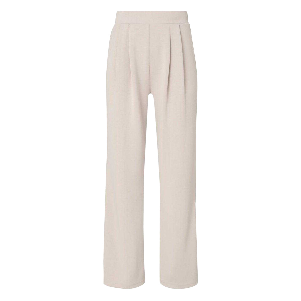 Beige - Front - Sweaty Betty Womens-Ladies Wide Leg Trousers