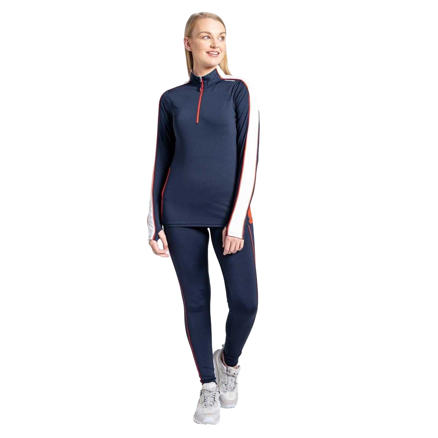 Blue Navy - Pack Shot - Craghoppers Womens-Ladies NL Durrel Tailored Leggings