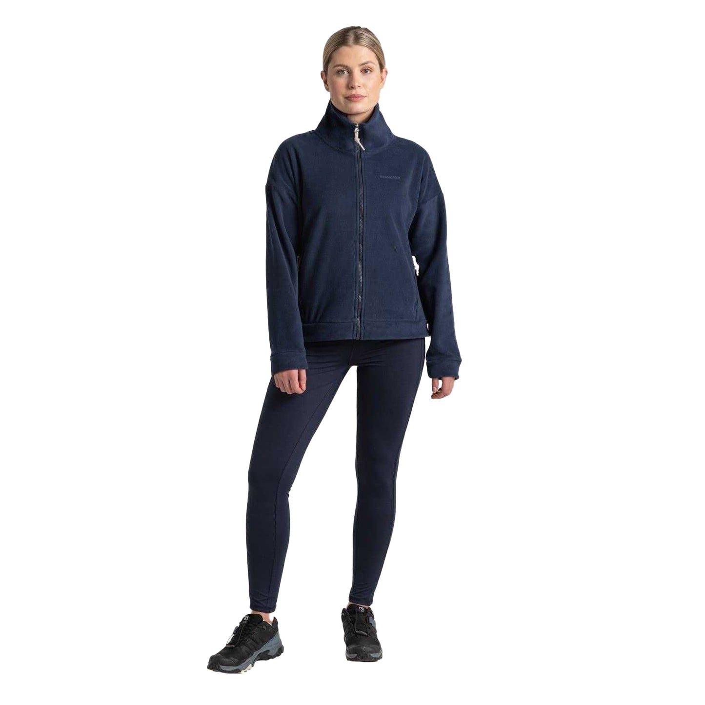 Blue-Navy - Pack Shot - Craghoppers Womens-Ladies NL Durrel Tailored Leggings