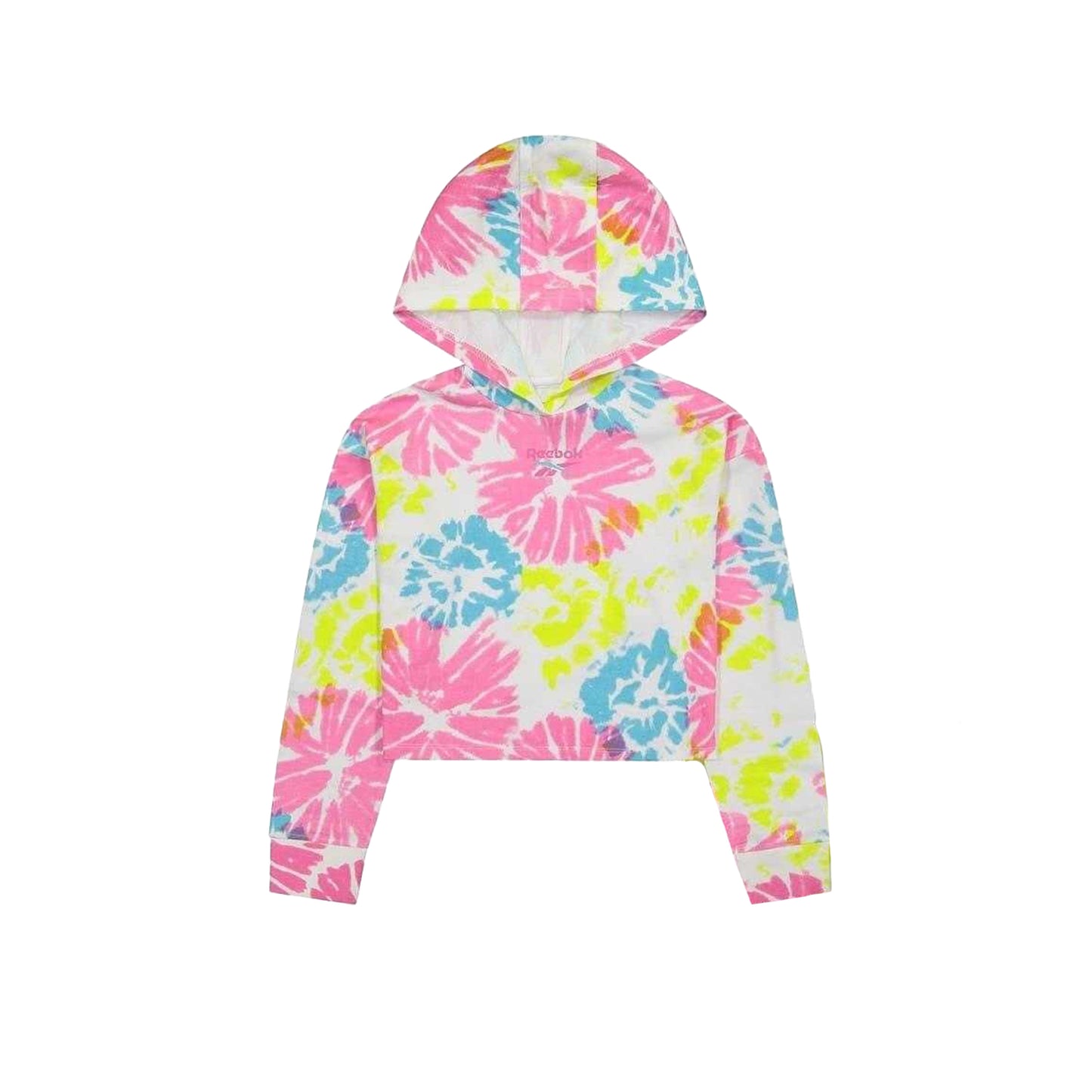 Carmine Rose - Back - Reebok Girls Hoodie And Shorts Set
