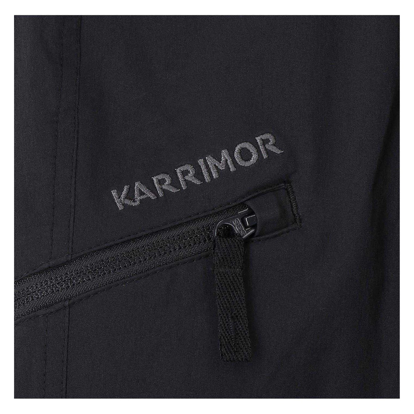 Black - Side - Karrimor Boys Panther Durable Trousers