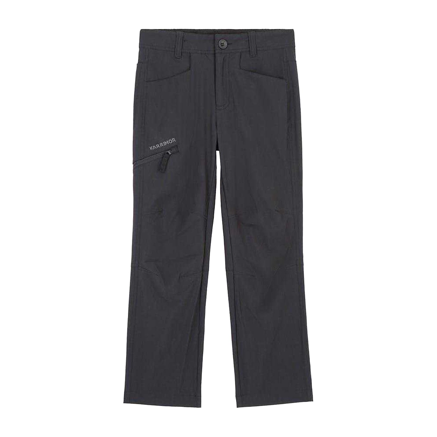 Black - Front - Karrimor Boys Panther Durable Trousers