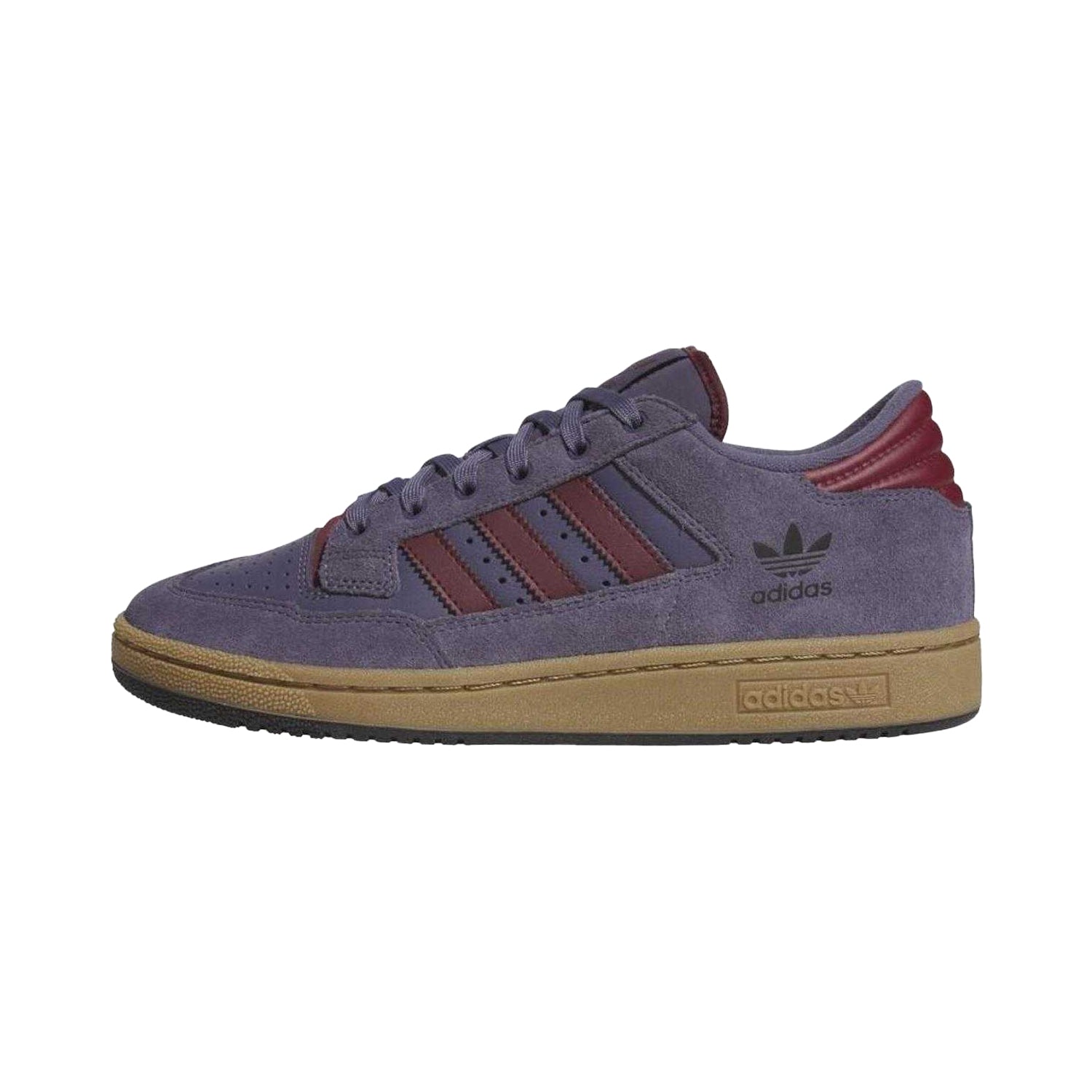 Violet - Back - Adidas Mens Centennial 85 Suede Shoes