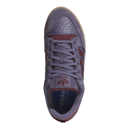Violet - Side - Adidas Mens Centennial 85 Suede Shoes