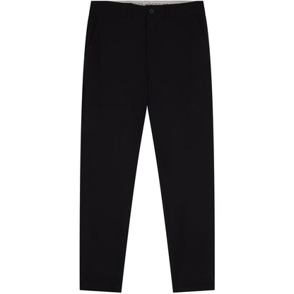 Jet Black - Front - Lyle & Scott Mens Tech Slim Golf Trousers