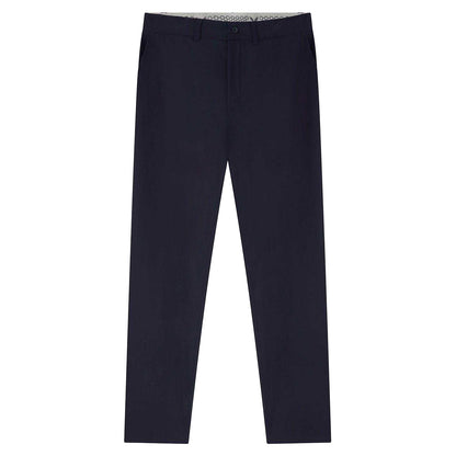 Dark Navy - Front - Lyle & Scott Mens Tech Slim Golf Trousers