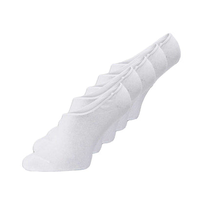 White - Front - Jack And Jones Unisex Adult Sports Socks (Pack of 5)