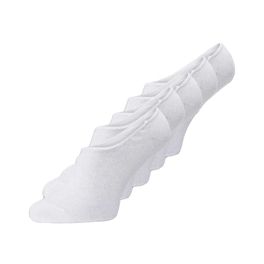 White - Front - Jack And Jones Unisex Adult Sports Socks (Pack of 5)