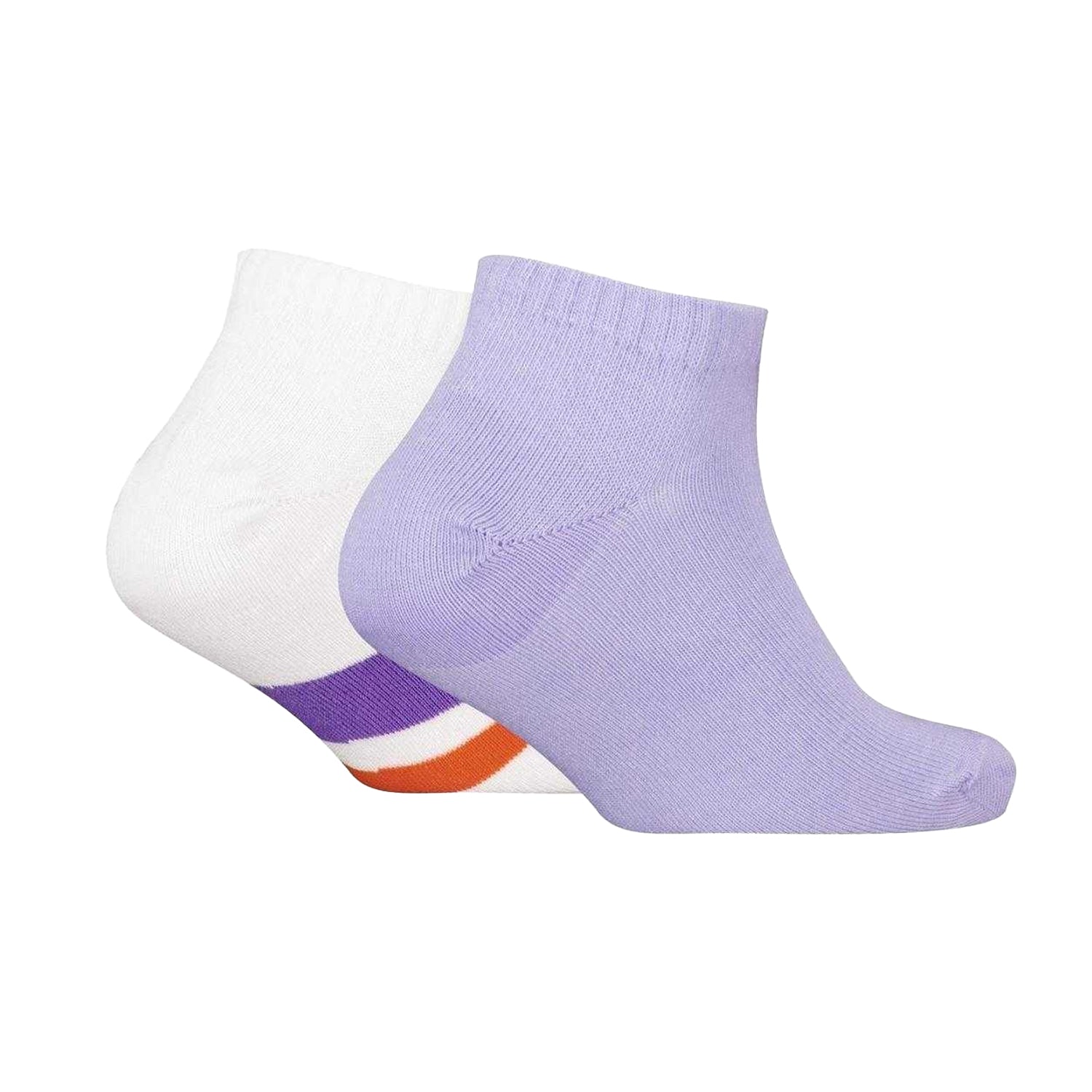 White - Back - Puma Childrens-Kids Trainer Socks (Pack of 2)