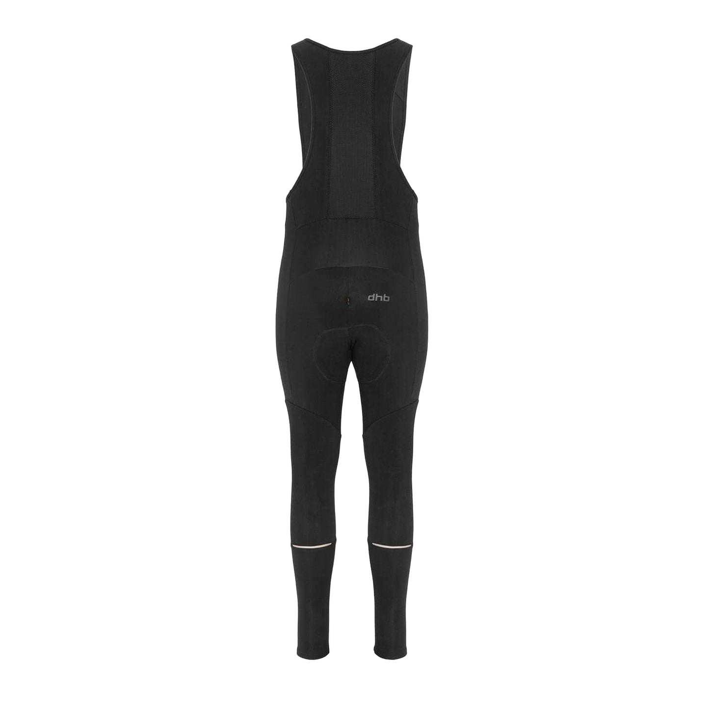Black - Back - dhb Mens Blok Cycling Bib Tights