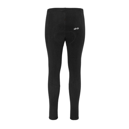Black - Back - dhb Mens Thermal Bottoms