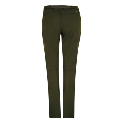 Dark Khaki - Back - Regatta Womens-Ladies Pentre Slim Hiking Trousers