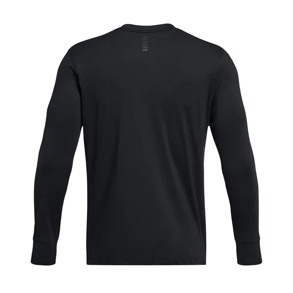 Black - Back - Under Armour Mens Run Like An Animal Long-Sleeved Warm Up Top