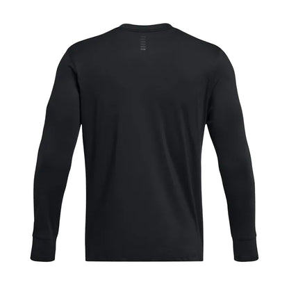 Black - Back - Under Armour Mens Run Like An Animal Long-Sleeved Warm Up Top