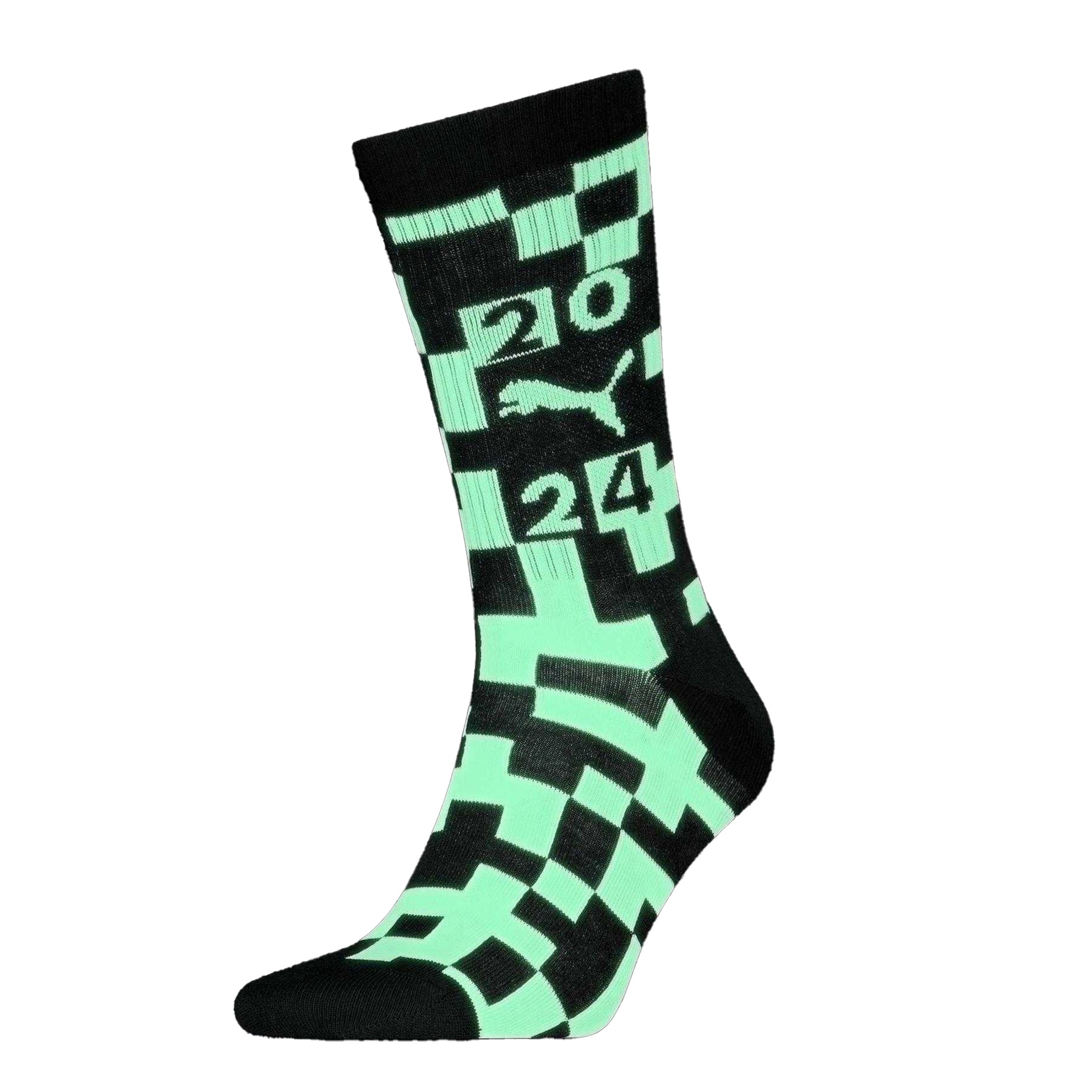 Black - Front - Puma Unisex Adult Sport Crew Socks
