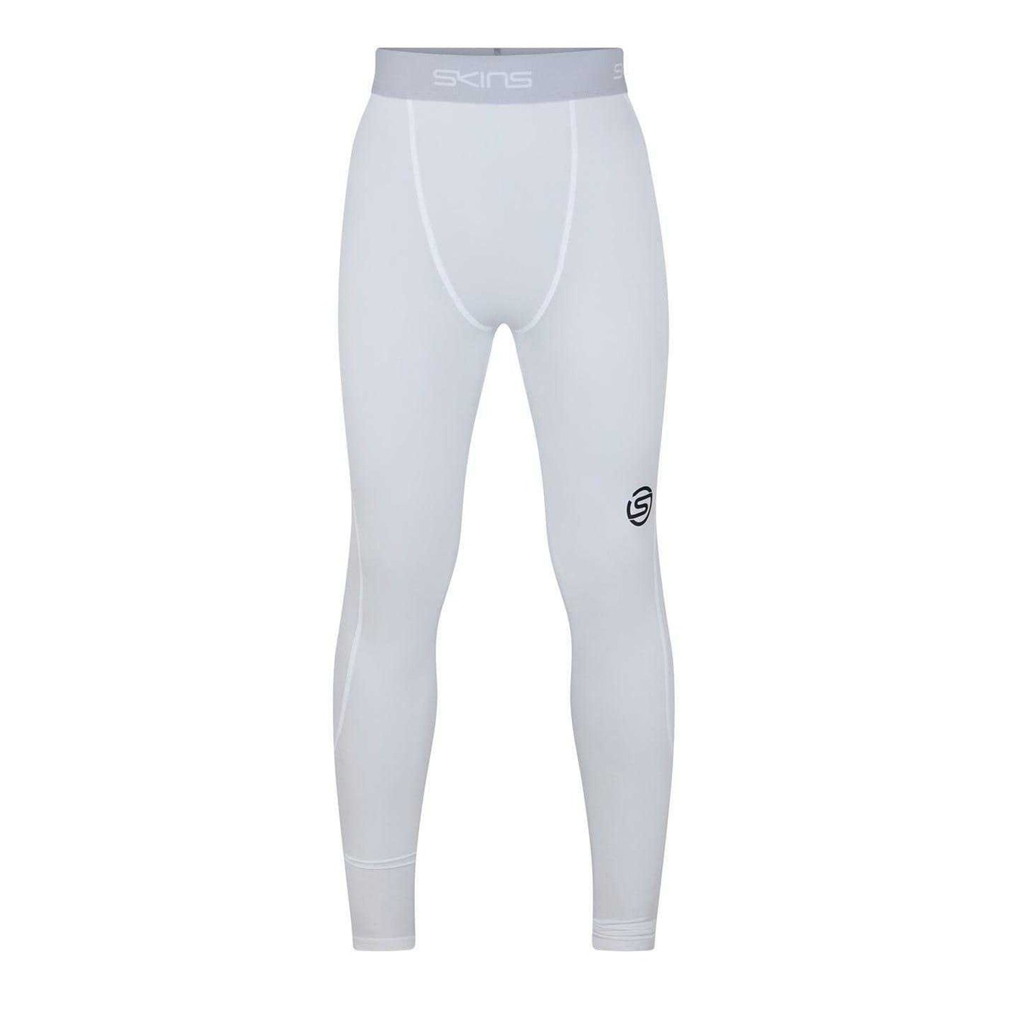 White - Front - Skins Mens Series-1 Fitted Tights