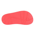 Orange - Side - FitFlop Girls iQushion Backstrap Ergonomic Flip Flops
