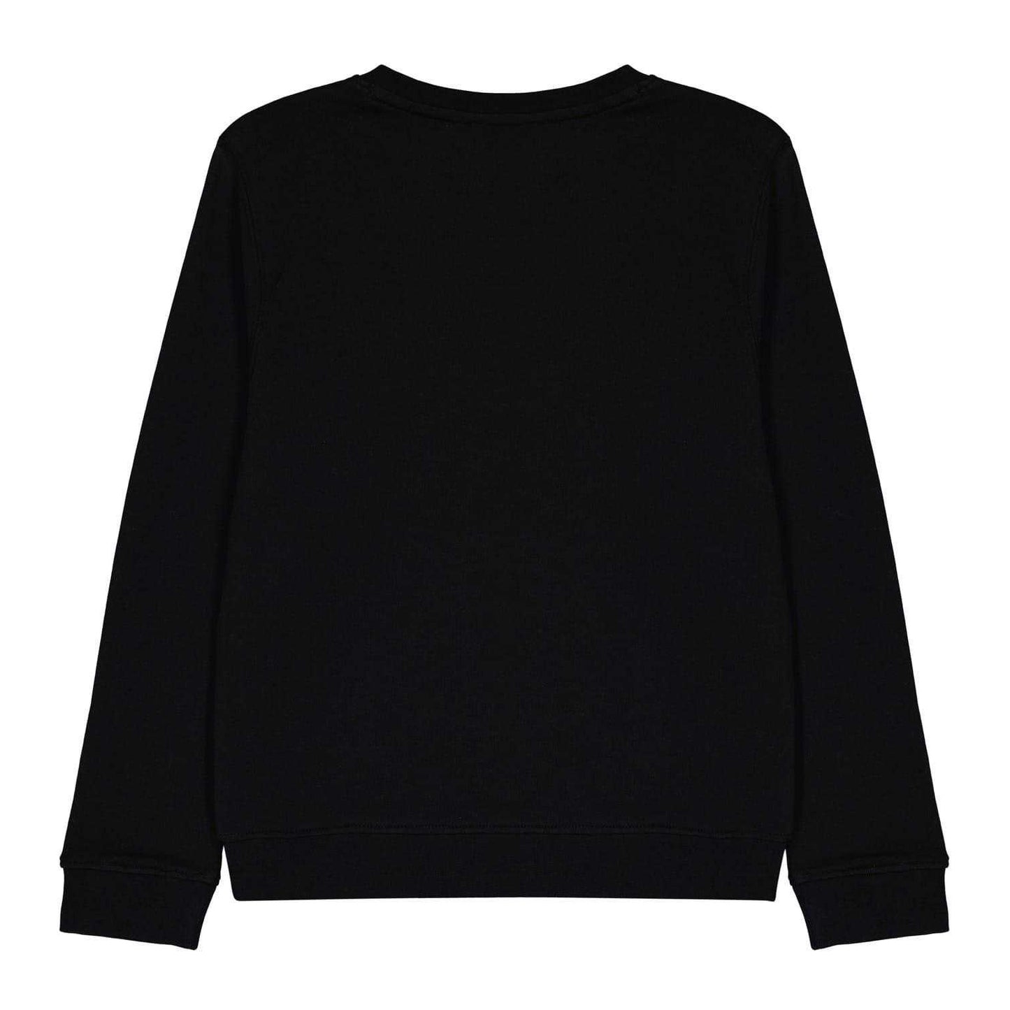 Jet Black - Back - Lyle & Scott Childrens-Kids Embroidered Logo Crew Neck Sweatshirt