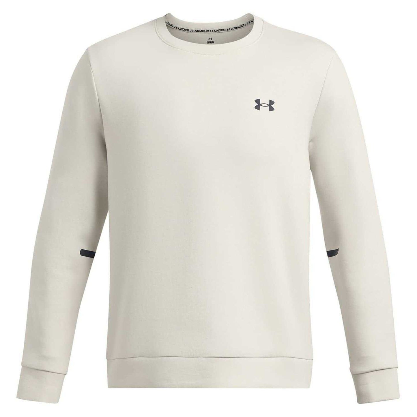 White-Black - Front - Under Armour Mens Unstoppable Sweatshirt
