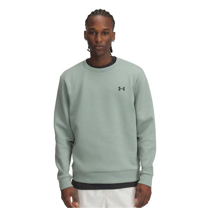 Green-Black - Front - Under Armour Mens Unstoppable Sweatshirt