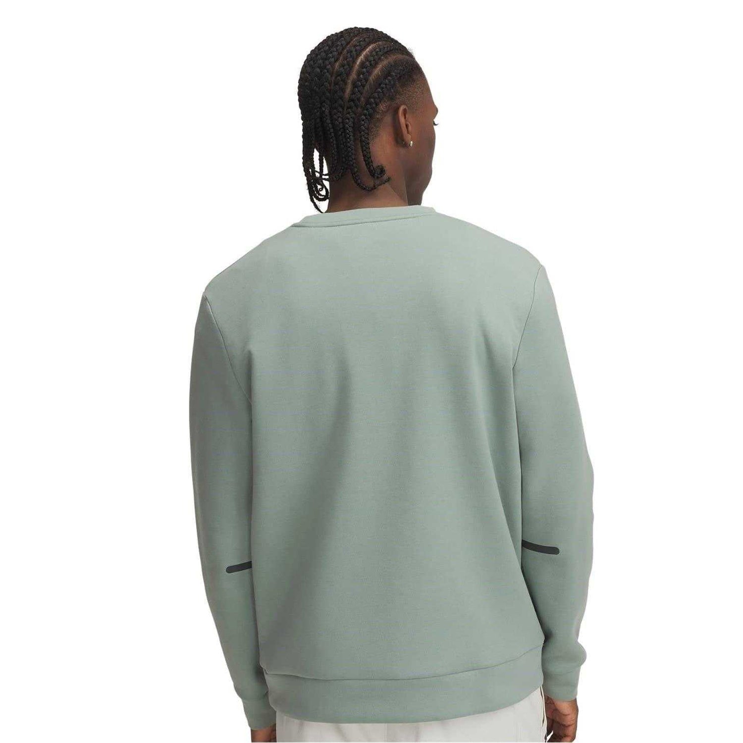Green-Black - Back - Under Armour Mens Unstoppable Sweatshirt