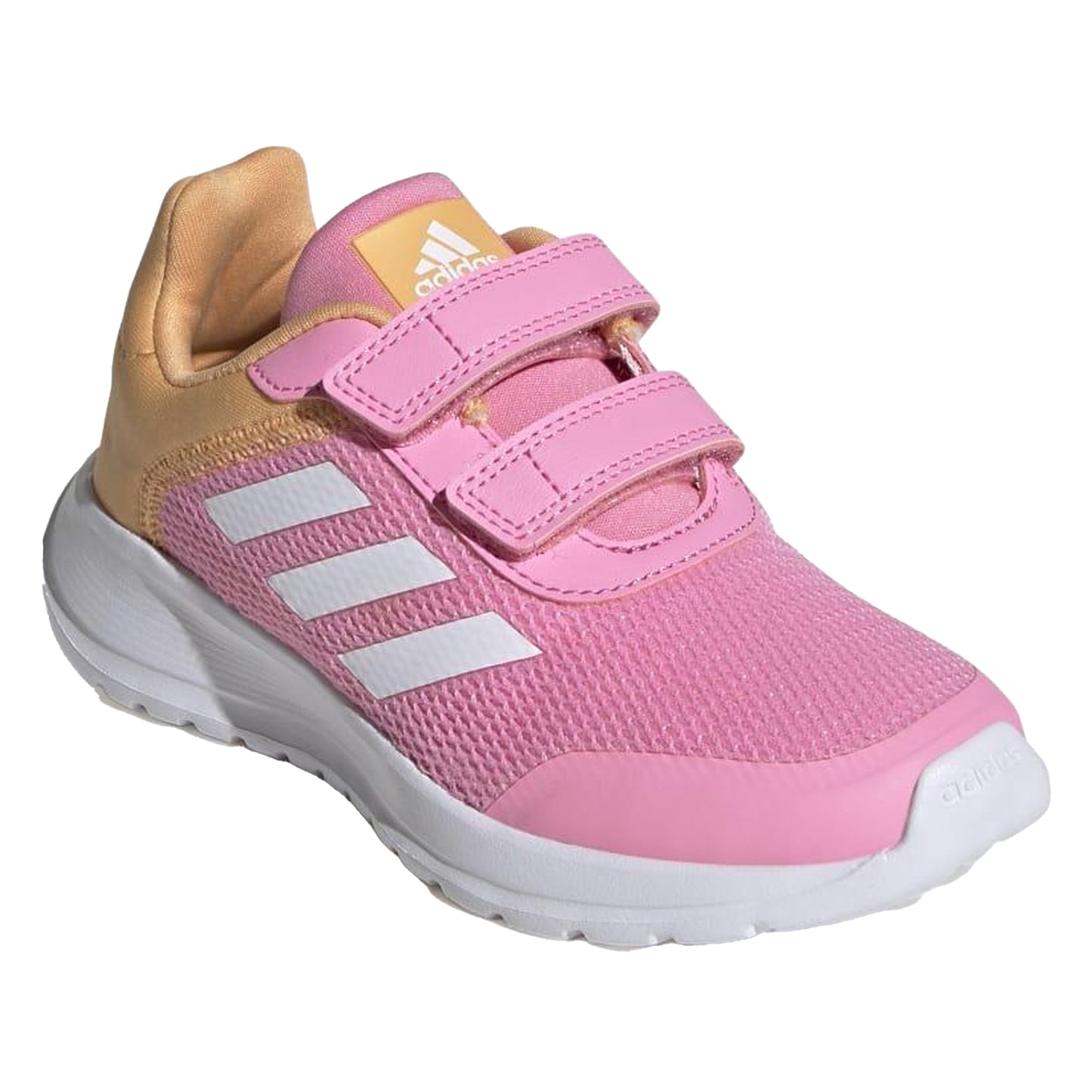 Pink - Front - Adidas Girls Tensaur Run 2.0 Trainers