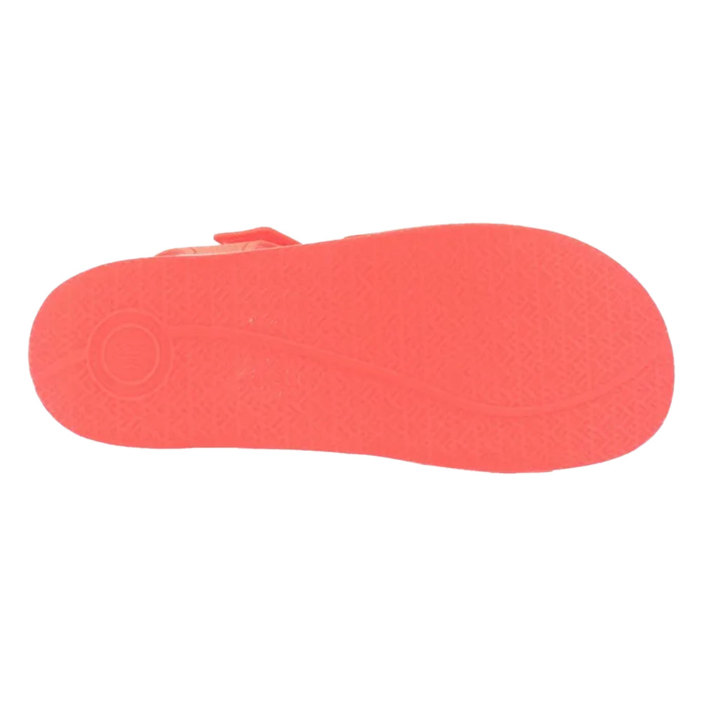 Orange - Side - FitFlop Girls iQushion Backstrap Ergonomic Sandals