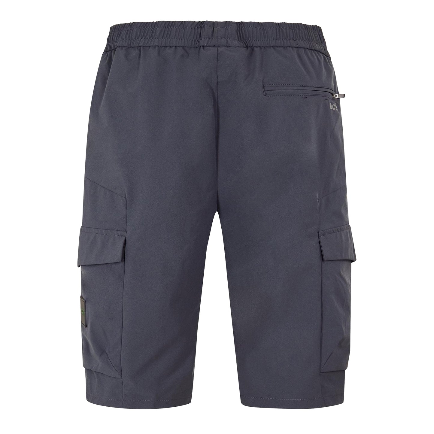 Dark Blue - Back - Boss Mens Urbanex Cargo Shorts