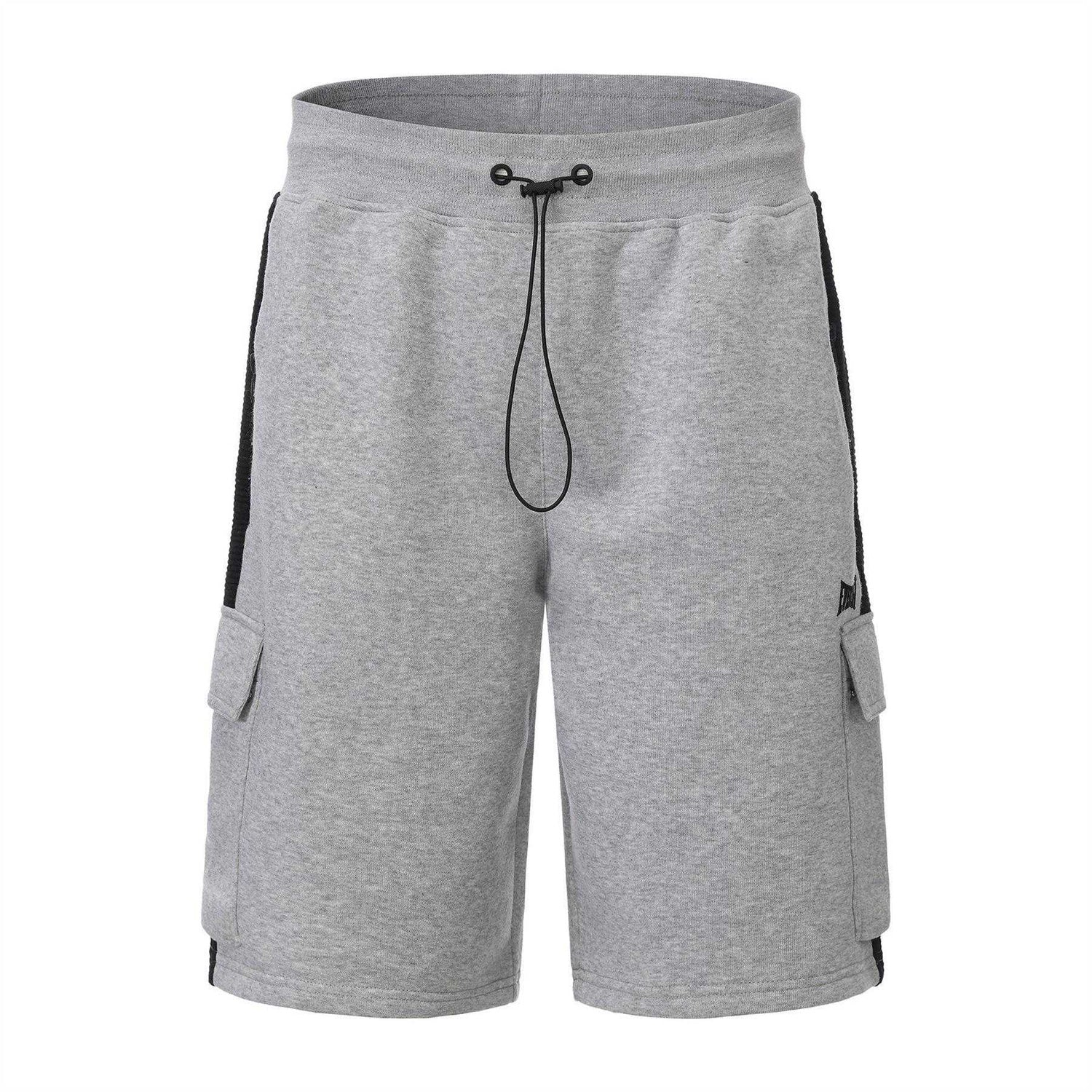 Grey - Front - Everlast Mens Brushed Cargo Shorts